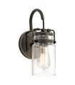 Brinley Antique Bronze Wall Light