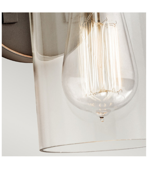 Brinley antike Bronze-Wandleuchte
