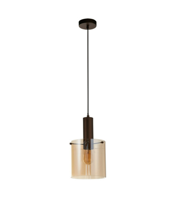 Suspension Sweden Acier doux,verre Brun