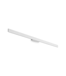 Lampada da parete per esterno Linea Metal, Alluminio Bianco