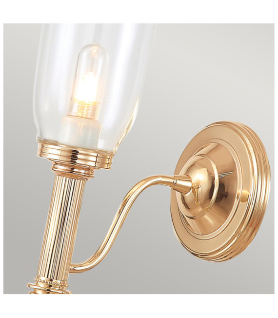 Carroll aplique Vidrio, Aluminio Oro rosa