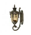 plafonnier ventilateur vintage 2 ampoules e27 max 60w brun patiné