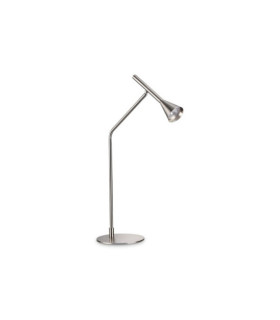 Lámpara de mesa LED DIESIS Vidrio,Metal Níquel