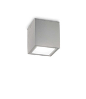 Techo Metal Ceiling Light, Gray Aluminum