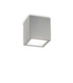 Techo Metal Ceiling Light, Gray Aluminum