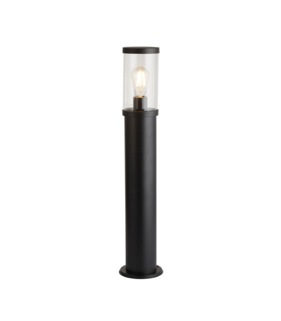 Bakerloo Gartenpoller Aluminium, schwarzes Glas