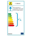 Lampadaire HILTON SAND laiton 1 ampoule
