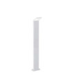 Garden bollard Metal Style, White Aluminum