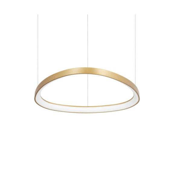 Gemini LED-Pendelleuchte Metall, Kunststoff Messing