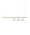 Suspension PERLINE Verre,Métal Laiton