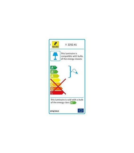 Lampada da terra design DELPHI Gold 24 carati 4 lampadine