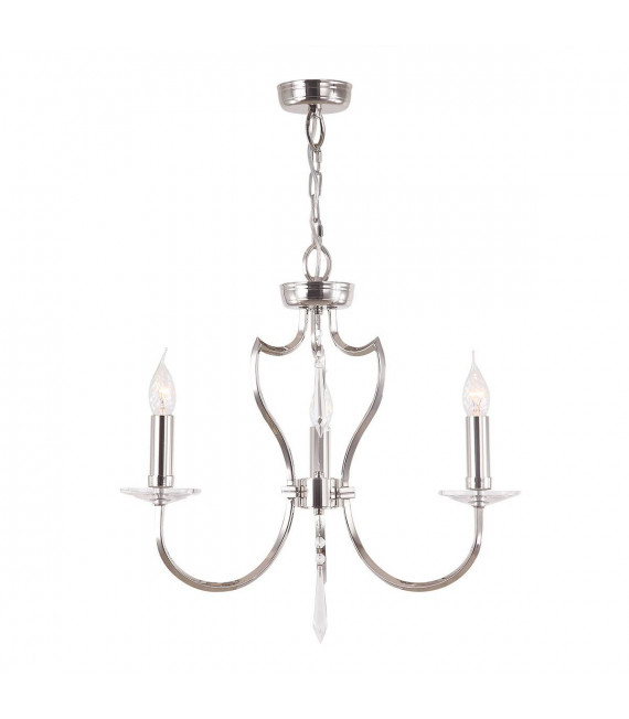 Lampada a sospensione Pimlico, bronzo scuro, 3 lampadine