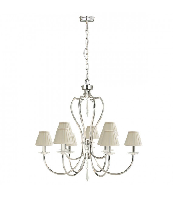 Pimlico Pendelleuchte, dunkle Bronze, 9 Glühbirnen