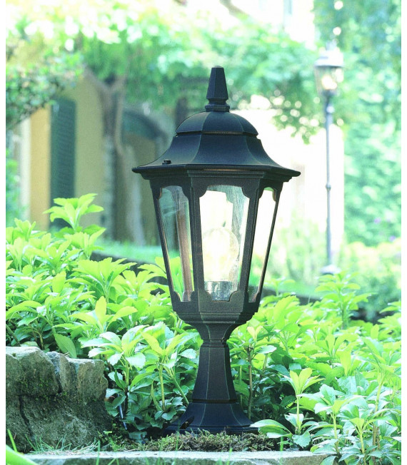 Pfarrwandlampe, schwarz