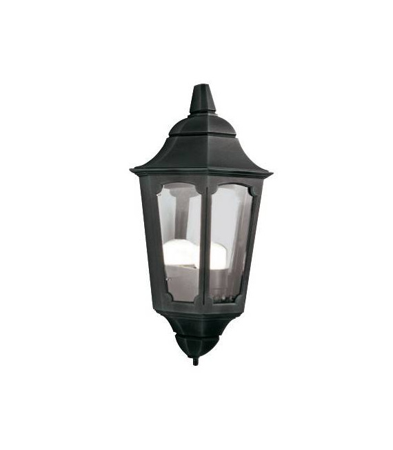 Pfarrwandlampe, schwarz