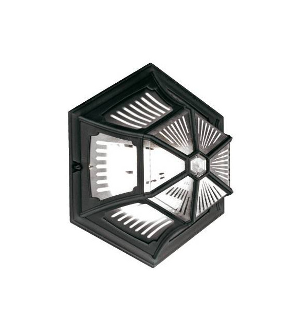 plafonnier ventilateur vintage 2 ampoules e27 max 60w brun patiné