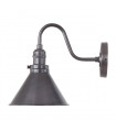 plafonnier ventilateur vintage 2 ampoules e27 max 60w brun patiné