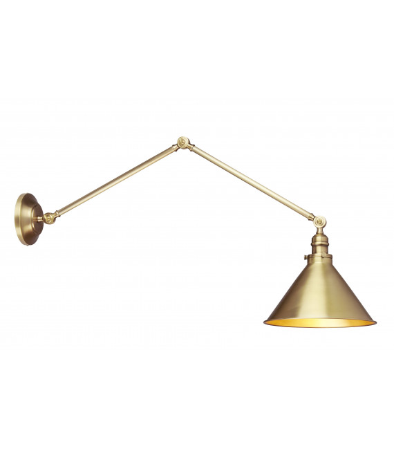 Provence Pendelleuchte, antikes Messing