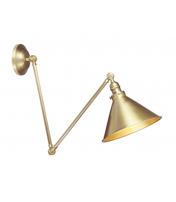 Provence Pendelleuchte, antikes Messing