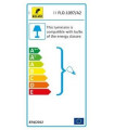 Applique murale design GIOIOSA chrome 2 ampoules