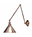 plafonnier ventilateur vintage 2 ampoules e27 max 60w brun patiné