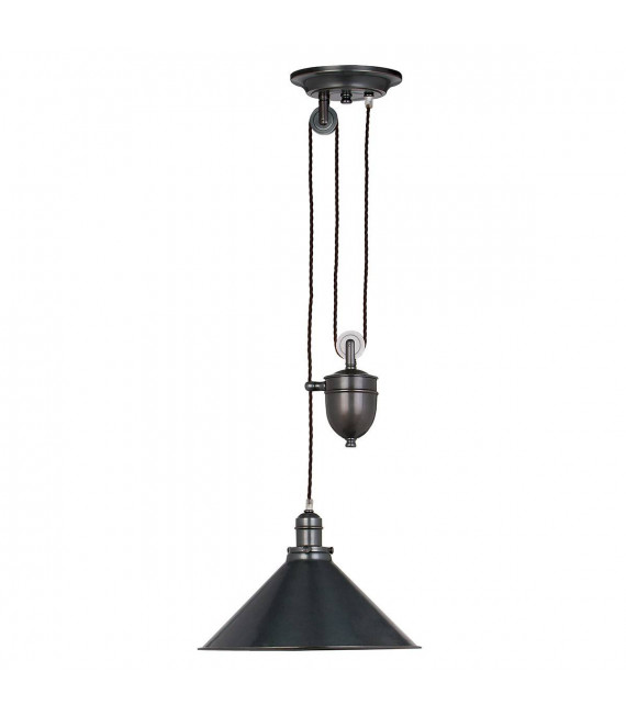 plafonnier ventilateur vintage 2 ampoules e27 max 60w brun patiné