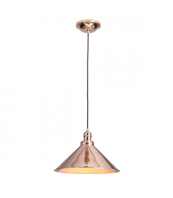 Provence Pendelleuchte, antikes Messing