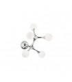Plafonnier Blanc NODINO 5 ampoules