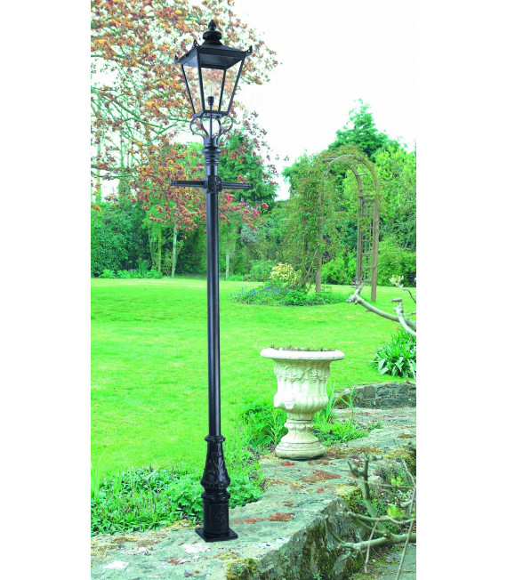Gemeinde Stehlampe, schwarz, klein