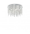 Plafonnier Chrome ROYAL 12 ampoules