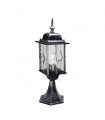 plafonnier ventilateur vintage 2 ampoules e27 max 60w brun patiné