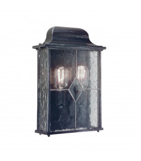 plafonnier ventilateur vintage 2 ampoules e27 max 60w brun patiné