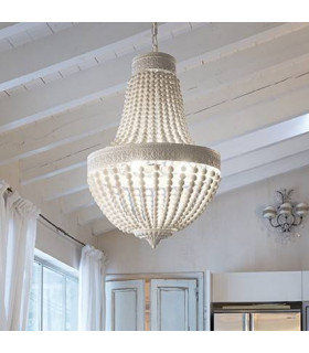 Lampada a sospensione bianca MONET 6 lampadine