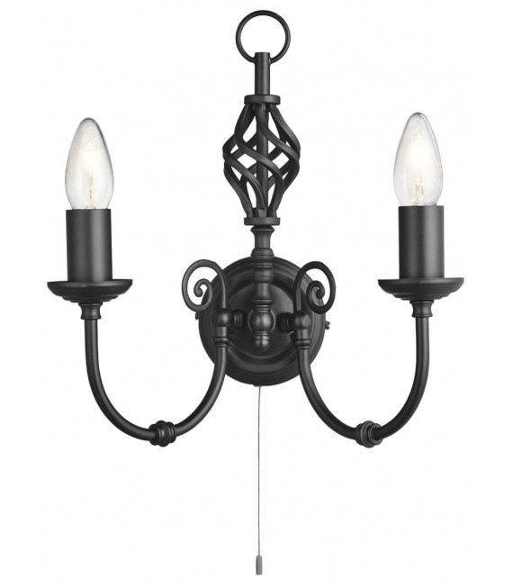 plafonnier ventilateur vintage 2 ampoules e27 max 60w brun patiné
