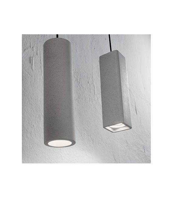 Sospensione in cemento ROVERE 1 lampadina