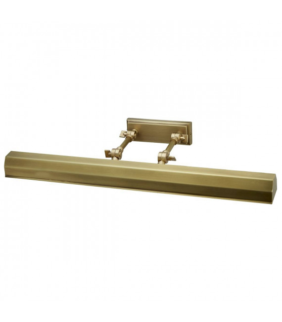 Lámpara de pared Chawton para cuadros antiguos de latón 65.2cm, 4 luces