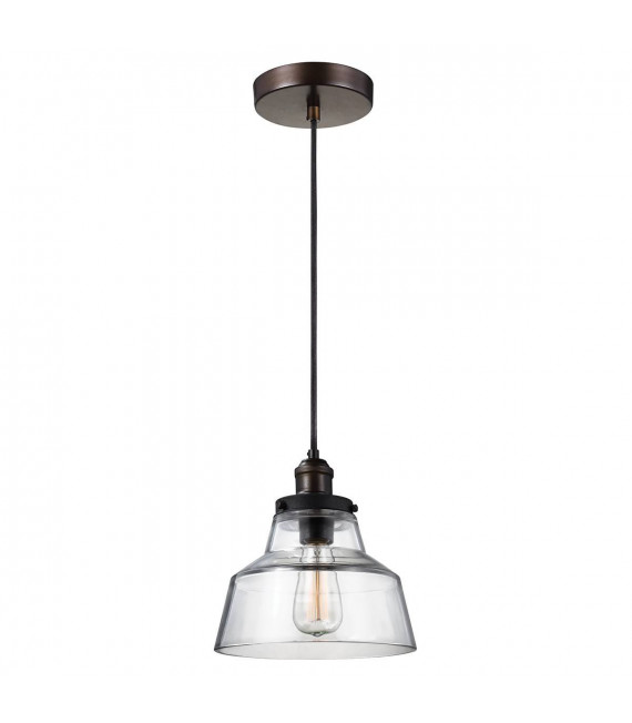 plafonnier ventilateur vintage 2 ampoules e27 max 60w brun patiné