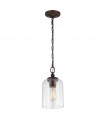 Suspension Hounslow, nickel poli et verre