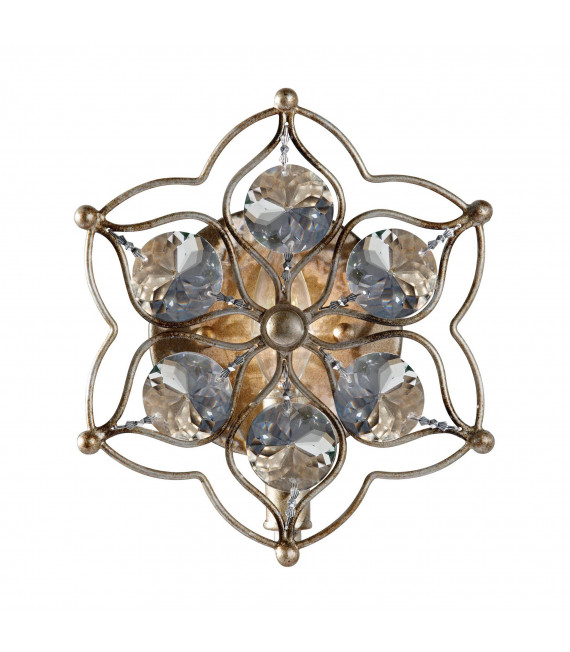 plafonnier ventilateur vintage 2 ampoules e27 max 60w brun patiné