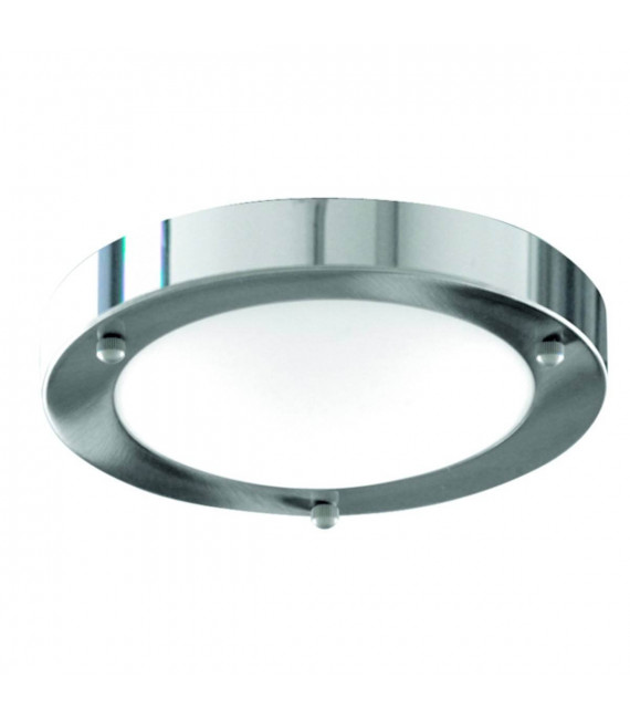 Deckenleuchte 30cm Chrom-Opalglas
