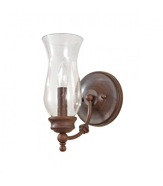 Colgante Pickering Lane, bronce y vidrio, 3 bombillas