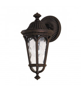 plafonnier ventilateur vintage 2 ampoules e27 max 60w brun patiné