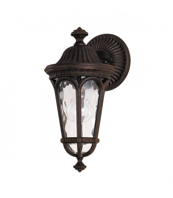 plafonnier ventilateur vintage 2 ampoules e27 max 60w brun patiné