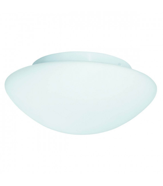Deckenleuchte 28cm weiß, Opalglas