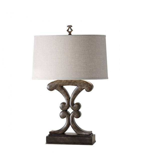 Lampada Spencer, con paralume