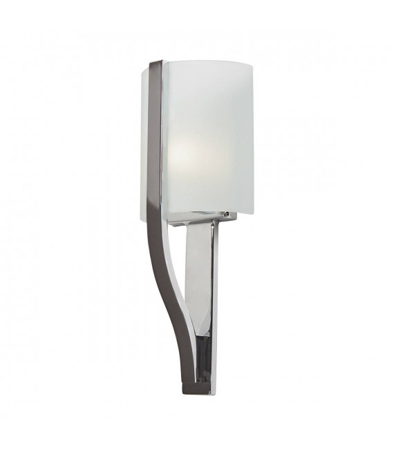 Freeport, lámpara de pared, cromo pulido, vidrio, LED