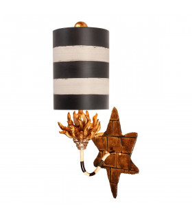 Suspension anemone, taupe et or, 1 ampoule