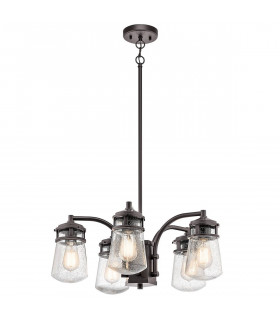 plafonnier ventilateur vintage 2 ampoules e27 max 60w brun patiné