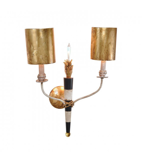 plafonnier ventilateur vintage 2 ampoules e27 max 60w brun patiné