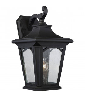Aplique de exterior Bedford, negro místico, modelo grande